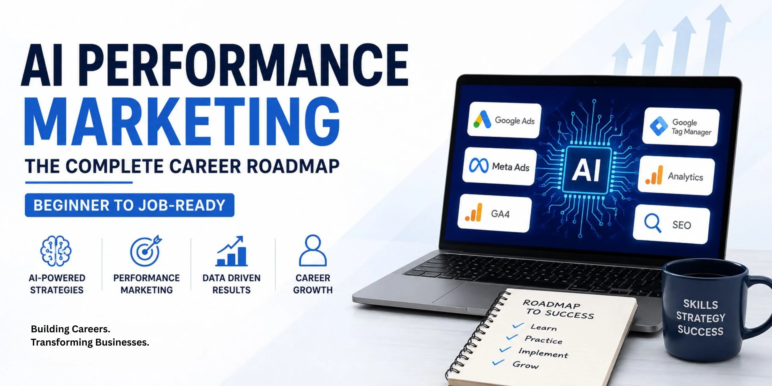 Read more about the article AI Performance Marketing: The Complete Career Roadmap (Beginner to Job-Ready)